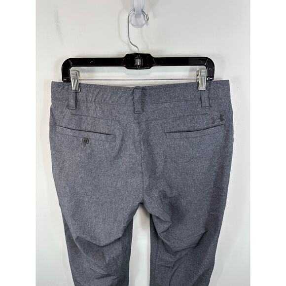 Under Armour Match Play Vented Golf Pants Grey Size 34x32 Breathable Performance - Picture 12 of 13